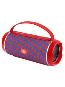 T&G سماعة بلوتوث لاسلكية محمولة قوية بقوة 10 واط، مقاومة للماء والسقوط، مزودة بحزام للحمل، تحتوي على بطارية ليثيوم وتدعم إدخال البطاقات والفلاشة، مزودة بمضخم صوت