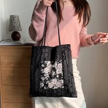 Women Shoulder Bags - 卡琳玫瑰黑 - 查看 2