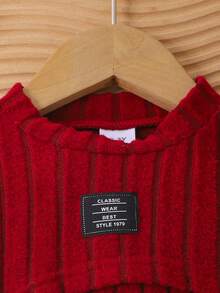 2 件女童休闲罗纹针织罩衫 + 吊带喇叭裤套装，薄面料，适合春秋季