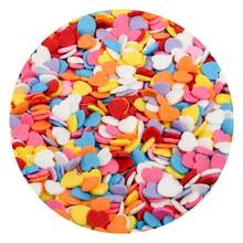 100g/3.52oz 蛋糕洒 蛋糕烘焙装饰 各种形状 S 形 心形 圆形 三角形 可撒在烘焙食用蛋糕装饰糖蛋糕婚礼甜点冰棋森林甜甜圈用于装饰 - 彩色 - 查看 13
