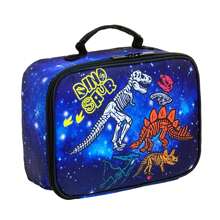 Reusable Insulated Lunch Bag With Stylish Galaxy, Dinosaur, Astronaut Graphic Patterns, Suitable For Adults, Women, Men, Portable Food Tote For Work, Picnic, Outdoor, Road Tripback To School School Stuff Bag For School Lunch Bag For Women Cooler Bag Picnic Accessories School Accessories
