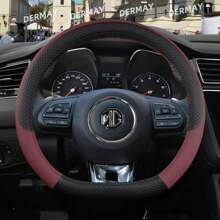 For MG HS ZS EV MG3 3SW MG5 MG6 MG7 ZR EHS EZS GT 9 Colors Car Steering Wheel Cover PU Leather Non-Slip Auto  Accessories