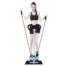 kangten 150kg Fitness Stepper Exercise Stepping Machine Fitness Stepper With Handlebars - Blue - View 4