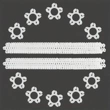 100pcs Balloon Clips, Balloon Arch Bracket Buckles, Balloon Connector Clip Brackets For Decorating Balloon Arch Columns, Flower Garlands, Birthday And Wedding Decorations - White - View 11