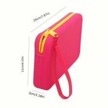 14 colores disponibles, bolsa de cosméticos de silicona lavable de gran capacidad, bolsa de playa, organizador de maquillaje, clutch de playa