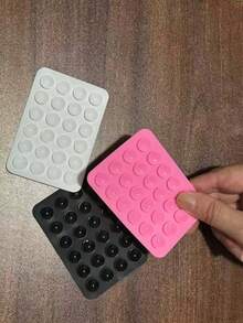 硅胶手机粘性手柄，硅胶手机支架，粘性手机壳，免提手机配件，1/2/4/5/10/50/100 片装，多功能手机配件，适用于自拍和视频拍摄，免提手机支架，适用于所有型号