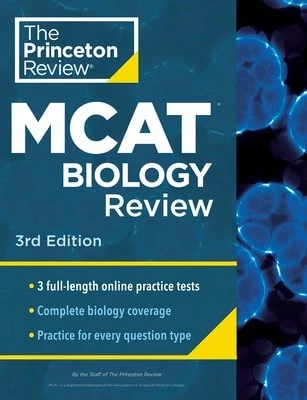 Pre-Owned Princeton Review MCAT Biology Review, 3rd Edition: Complete Content Prep + Practice Tests (Paperback) By The Princeton Review - Single Book - View 1