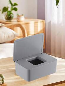 Caixa de lenços de bambu, 1 peça, caixa de lenços minimalista com capa de madeira para uso doméstico e automotivo, caixa de armazenamento de papel, armazenamento de mesa para sala de estar, para hotel/escritório, banheiro público, decoração de casa, material escolar, acessórios de banheiro - Capa flip/caixa grande para lenços umedecidos/multicolorida - Ver 16