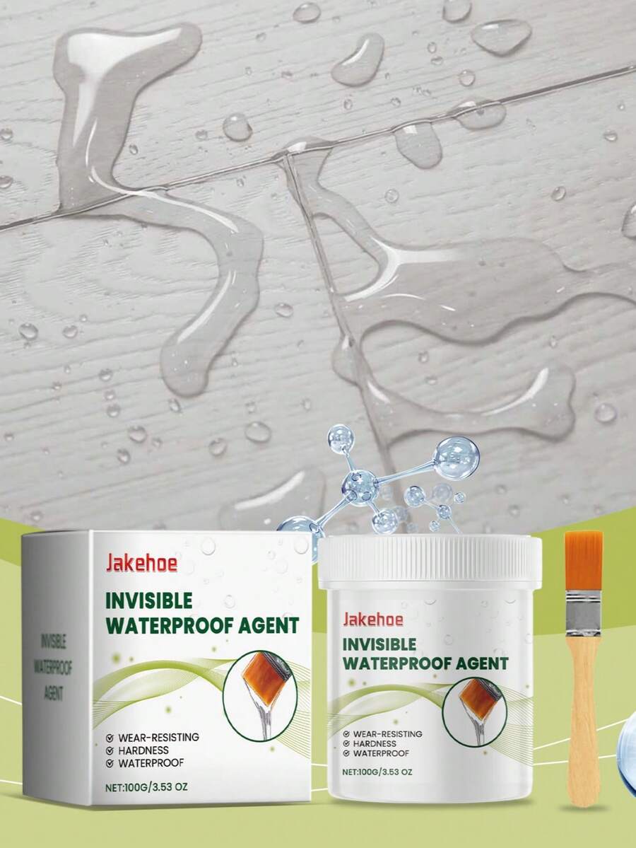 Invisible Waterproof Sealant, Multi-Purpose Waterproof Adhesive For Construction, Home Bathroom, Balcony, Roof Leaks - White - View 1