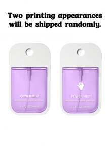 6pcs/3pcs/1pc 45ml Various Scents Of Water-Free Hand Sanitizer, Hyaluronic Acid Spray Hand Sanitizer Fragrance Spray Sand Sanitizer, Portable Travel Hand Sanitizer Two Printing Appearances Will Be Shipped Randomly.