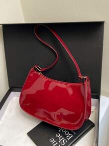 Bolso de hombro tote minimalista de moda, bolso de brazo vintage retro, bolso de mano ligero de alta gama con cremallera, bolso baguette multifuncional de gran capacidad, estilo callejero chic europeo y americano, adecuado para fiestas, trabajo, viajes y almacenamiento de cosméticos