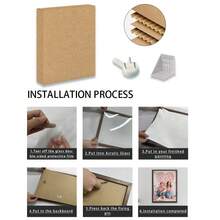 1 pieza, foto personalizada, marco de madera con plexiglás pulido, arte de pared adecuado para parejas y familias, recuerdos preciados, póster de lienzo impreso personalizado, perfecto para familias, parejas, recuerdos de mascotas y un regalo perfecto para aniversarios