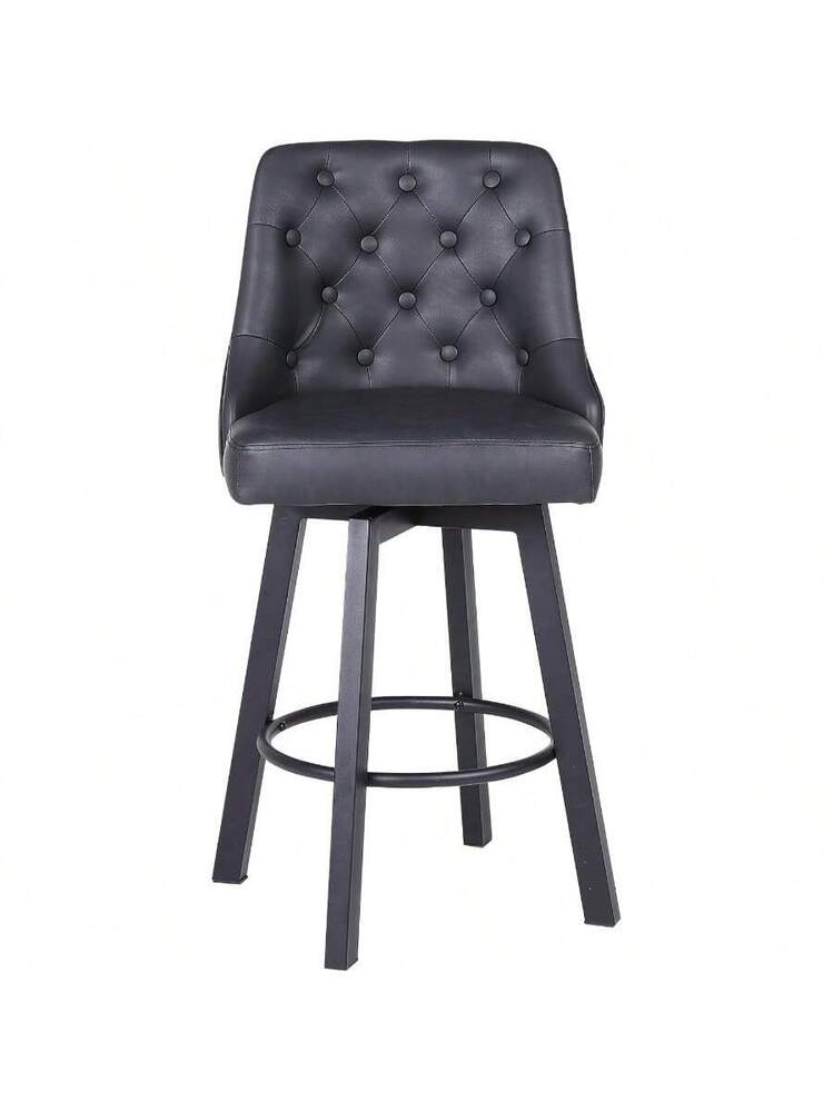 Youhauchair カウンターチェア 1脚 座面高66.5CM 360°回転式 バー椅子