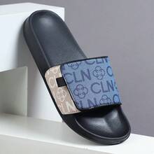 Men's Non-Slip Summer Sandals - Rich In Patterns - With Padded Soles, Outdoor Slippers, Suitable For Going Out And At Home - Blue - View 2
