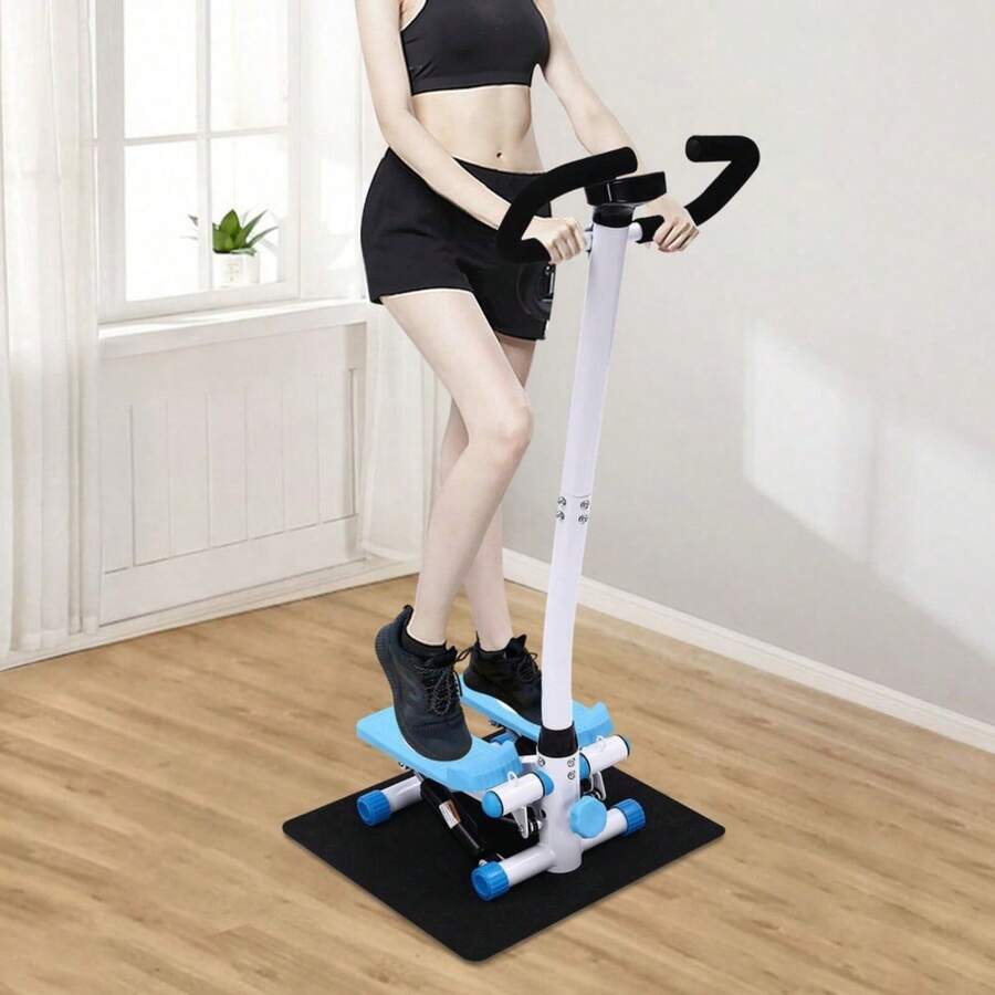 kangten 150kg Fitness Stepper Exercise Stepping Machine Fitness Stepper With Handlebars - Blue - View 1