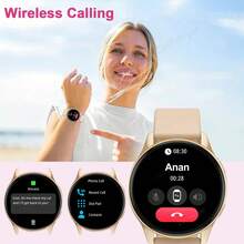 LOMAXFR Brand New Smartwatch, Call Reminder And Rejection, Multi-Sports Mode, Message Reminder View, Multiple Application Notifications, 1.52-Inch Full Touch HD Screen, Custom Dial Wallpaper, With Weather Forecast, Remote Control Photography Function, Unisex, Suitable For Android/IOS Phones - 彩色 - 查看 5