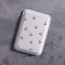 Magnetic PU Leather Card Bag Personality Pattern Cartoon Text Cute Mini  Wallet For Magnetic Artificial Leather Wallet Phone Case For Iphone 16 Pro Max, 15/14 PLUS, 13/12/11 Pro   Galaxy S25 Edge S24FE S23Plus S22 ULTRA+ - White-leopard - View 7