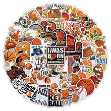 100 件炫酷篮球运动贴纸经典涂鸦 PVC 贴花 DIY 笔记本电脑手机行李墙车贴儿童玩具礼物、学校用品、返校