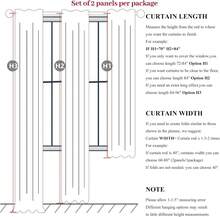 102 Inch Long 100% Blackout Window Curtains, Thermal Insulated Summer Curtains For Living Room/Classroom/Kids Bedroom 2 Panels Set Boho Linen Drapes Sound Dampening Back Tab/Ring&Hook System - 白色 - 查看 5