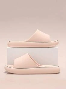 Busylion Women's Leaky Home Slippers Simple Non-Slip Slippers Simple Casual Style Sandals Indoor Bathroom Home Ladies Sandals Slippers
