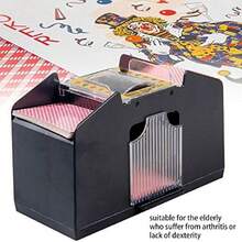 Cardflow360, Cardflow, Cardflow 360 Dealer, Automatic Card Shuffler, Card Shuffler 2 Deck, Card Shuffler - Rechargeable Automatic Card Shuffler - 洗牌 2 副牌 - 查看 10