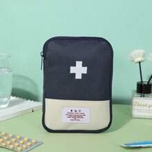 Modische tragbare Handtasche für Medizin für Zuhause und auf Reisen, Erste-Hilfe-Tasche, Tasche für Medizin- und Seuchenschutzutensilien, große tragbare kleine Medizintasche, kleine tragbare Medizintasche, kleine Aufbewahrungstasche, praktische Medizintasche, Mehrzweck