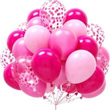 Disney 100 pièces Ensemble thème de fête dessin animé - Ballons, décoration de gâteau, décoration de petits gâteaux, convient pour anniversaire, remise des diplômes etc. - Ballons bleus et roses, décoration de fête thème Mickey et Minnie, décoration de fête d'anniversaire, arche de ballons, décoration de fête