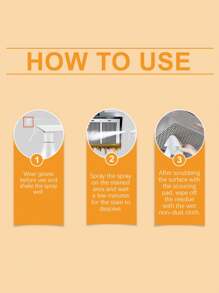 Multi-Purpose Kitchen Grease Cleaner, Foam Cleaning Agent For Removing Stubborn Dirt, Oil Stains On Stove, Range Hood, Home Cleaning, Kitchen Cleaning, Party Cleaning