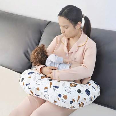 1 Gối cho con bú sau sinh, Người bạn đồng hành trong thai kỳ, Cho con bú dễ dàng hơn, Hỗ trợ mềm mại, Giảm áp lực ở eo và lưng, Thoải mái cho mẹ và bé, Thiết kế chu đáo đồng hành cùng mọi khoảnh khắc cho con bú quý giá.