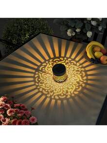 600mAh 太阳能户外花园灯，IP44 防水，家庭花园装饰楼梯通道墙壁栅栏装饰灯，婚礼派对节日氛围灯 - 彩色 - 查看 7