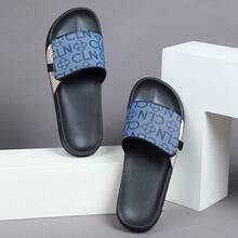 Men's Non-Slip Summer Sandals - Rich In Patterns - With Padded Soles, Outdoor Slippers, Suitable For Going Out And At Home - Blue - View 5