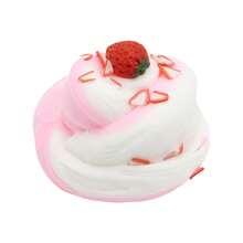 Set Slime Lembut Butter Fluffy 70ml - Slime Lembut Beraroma Dua Warna Buah Naga & Stroberi, Hadiah Pesta Ideal untuk Anak Laki-laki dan Perempuan - MultiWarna - View 7