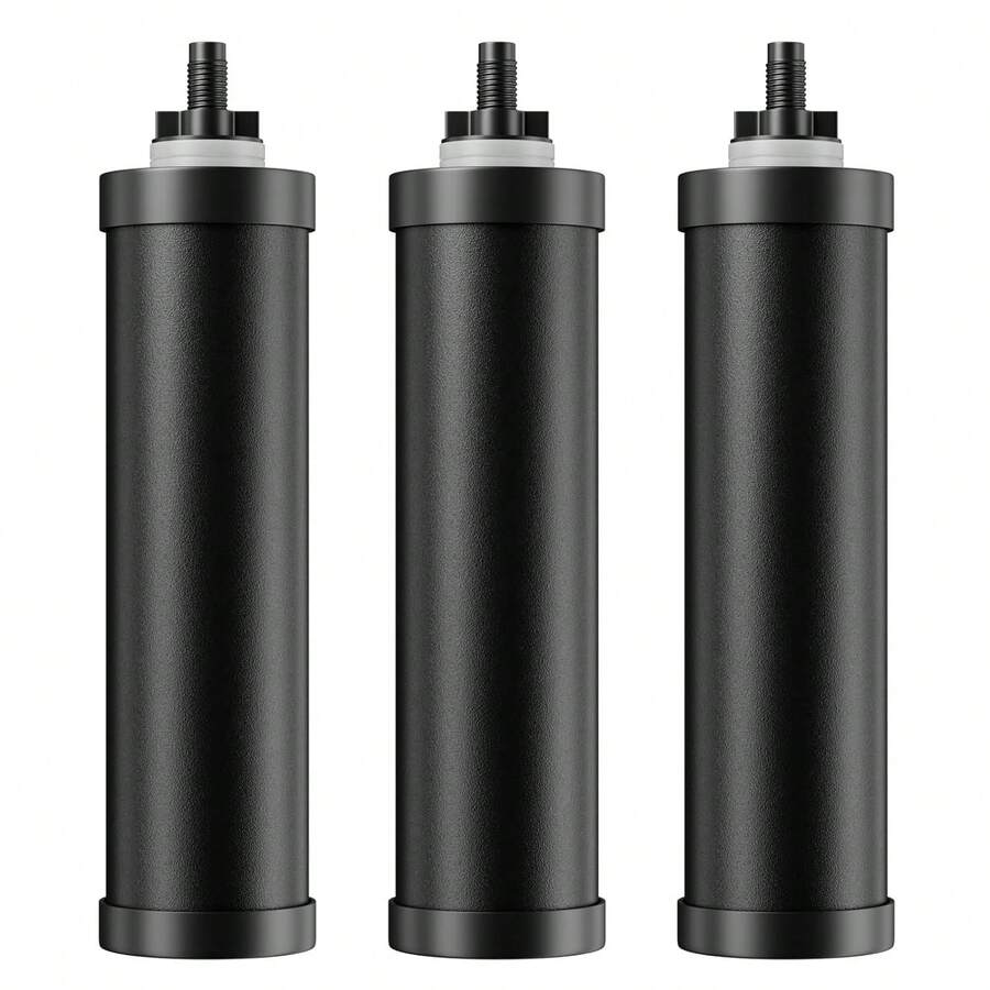 Replacement Carbon Cartridge For Gravity Filter System OM-CF501/502/503/504/505, Pack Of 3 - 杏色 - 查看 1