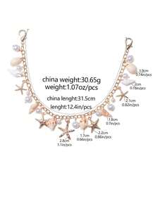 金属链条肩带手提包配件多功能DIY钱包带斜挎包装饰链 - 彩色 - 查看 8