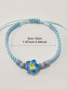 5pcs/Set Bohemian Beach Style Eudaimonia Faux Turtle Charm Adjustable Woven Bracelet Set, Suitable As Gift For Women, For Daily Wear, Travel & Outfit Matching