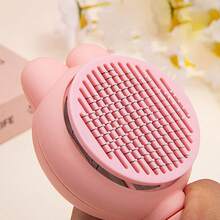 5pcs/Set Mini Animal Fur Brush, Fur Comb, Cat/Dog Deshedding Brush, Massage Detangling Comb, White, Pink, Purple, Green, Orange - Multicolor - View 9
