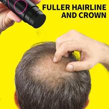 SEVICH Hair Fiber Spray - Instant Hair Thickening Powder For Men & Women, Hair Building Fibers For Thinning Hair, Root Touch Up Hair Color, Waterproof, Sweatproof, Natural Look,120ml Dark Brown Friend's Gift - 中棕色 25g+1 - 查看 2