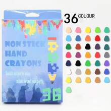 3D Dreidimensionale Wassertropfen Buntstifte, die die Hände nicht schmutzig machen, Kunststoffform Buntstifte, 12/24 Farben, Malwerkzeuge, Schulbedarf, Schulanfang