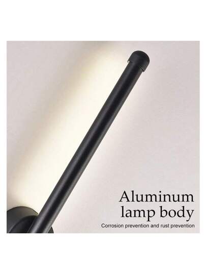 LED Rechargeable Wand Verlichting Wireless Internal Sconce 50 80cm Dimming Livingroom Sofe Beside Bedroom Lamp Infinite Remote Control Switch Study Interior ation Night view 3