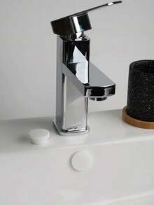 4pcs/1pc Washbasin Water Plug, Overflow Plug, Washbasin Water Plug, Sink Hole Washbasin Full Water Plug, Push-Type Sink Water Plug, Universal Type - Multicolor - View 8