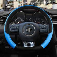 For MG HS ZS EV MG3 3SW MG5 MG6 MG7 ZR EHS EZS GT 9 Colors Car Steering Wheel Cover PU Leather Non-Slip Auto  Accessories