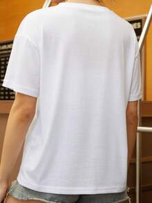 Reedición clásica de verano: Camiseta conmemorativa de MAFALDA de 1963 - Blanco - Ver 2