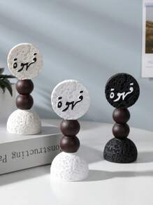 A Simple And Elegant Coffee And Tea Decorative Ornament. As A Decorative Piece, It Can Be Used For Home Decoration, Interior Decoration, Tea Room Decoration, Office Decoration, And Wedding Decoration. It Can Also Serve As A Graduation Gift, Back-To-School Gift, Or A Present For Women. Scenarios Include Room Decor, Home Decor, Birthday Decorations, Wedding Decor, Birthday Room Decor, Bedroom Decor, Party Decorations, Etc.