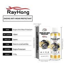 Engine Anti-Wear Protectant, Car Maintenance Noise Reduction & Anti-Rust Formula - Multicolor - View 9