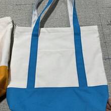 Shoulder Bags - Yellow and White - View 3