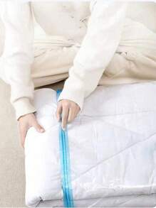 10 Stück klare Vakuum-Kompressions-Aufbewahrungsbeutel - Vakuum-Kleidungs-Reise-Aufbewahrungsbeutel, leichte Reise-Staubschutzbeutel, Kleiderschrank-Aufbewahrungsbeutel, Gepäck-Aufbewahrungsbeutel. Hochwertige Vakuum-Aufbewahrungsbeutel mit Pumpe für Reiseutensilien, Kleidung, Bettwäsche, Decken. Tragbare Vakuum-Kompressionsbeutel, ohne Strom erforderlich. Wohndekoration, Schlafzimmerdekoration