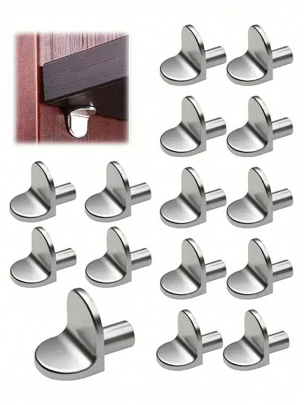 1/5/10/20 Stücke Metallregalstützen-Nägel - Einfach zu installierende Schrankregalhalterungen für Küche, Kleiderschrank, Schrank, Bücherregal - Vielseitige Regalhalterung, Rückkehr zur Schulzeit