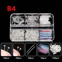 透明耳环，塑料耳环，简单隐形耳环，用于耳部感染，新款耳洞