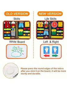 Busy Board Montessori Toys For Girls & Boys Gifts, Sensory Toys For Toddlers, Educational Travel Toys, Preschool Activities For Learning Fine Motor Skills, Toddler Board Ages Educational Toys School, Student, Stationery, School Supplies Busy Book Baby, Toys For Boys, Green, Learning Toys For Kids, Montessori Toys Baby, Montessori Toys, Montessori, Busy Book,Montessori Toys,Busy Book,Montessori