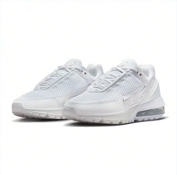 NIKE 女款 AIR MAX PULSE 运动鞋，全新轻质缓震跑步鞋，FD6409-101 - 白色 - 查看 1
